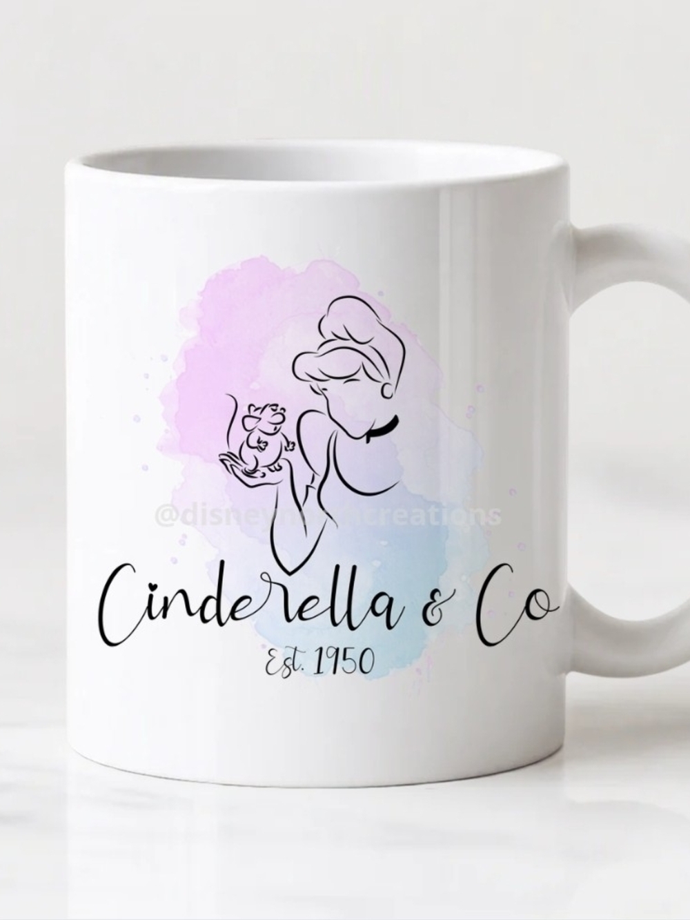 Disney Cinderella Princess Ceramic Mug